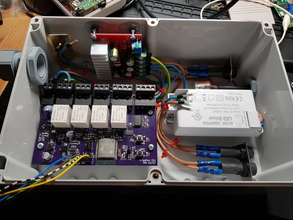 IoP - Software progress and hardware installation